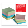 Universal Self-Stick Note Pads, 3" x 3", Assorted Pastel Colors, 100 Sheets/Pad, 12 Pads/Pack (UNV35669) View Product Image