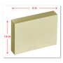 Universal Self-Stick Note Pads, 1.5" x 2", Assorted Pastel Colors, 100 Sheets/Pad, 12 Pads/Pack View Product Image