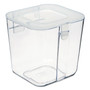deflecto Stackable Caddy Organizer, Small, Plastic, 4.33 x 4 x 4.38, White (DEF29101CR) View Product Image