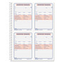 Universal Wirebound Message Books, Two-Part Carbonless, 5.5 x 3.88, 4 Forms/Sheet, 200 Forms Total (UNV48005) View Product Image