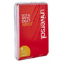 Universal Steno Pads, Gregg Rule, Red Cover, 80 White 6 x 9 Sheets, 6/Pack View Product Image