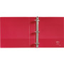 Avery Durable Non-View Binder with DuraHinge and Slant Rings, 3 Rings, 1.5" Capacity, 11 x 8.5, Red View Product Image