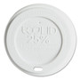 Eco-Products EcoLid 25% Recycled Content Hot Cup Lid, Fits 10 oz to 20 oz Hot Cups, Plastic, White, 100/Pack, 10 Packs/Carton View Product Image