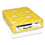 Neenah Paper Exact Index Card Stock, 94 Bright, 110 lb Index Weight, 8.5 x 11, White, 250/Pack WAU40411 (WAU40411) View Product Image