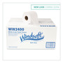 Windsoft Bath Tissue, Septic Safe, Individually Wrapped Rolls, 2-Ply, White, 400 Sheets/Roll, 24 Rolls/Carton View Product Image