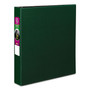 Avery Durable Non-View Binder with DuraHinge and Slant Rings, 3 Rings, 1.5" Capacity, 11 x 8.5, Green View Product Image
