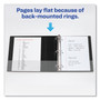 Avery Durable Non-View Binder with DuraHinge and Slant Rings, 3 Rings, 3" Capacity, 11 x 8.5, Green View Product Image