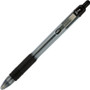 Zebra Z-Grip Ballpoint Pen, Retractable, Medium 1 mm, Black Ink, Clear Barrel, 12/Pack (ZEB22210) View Product Image