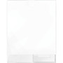 deflecto Superior Image Slanted Sign Holder with Business Card Holder, 8.5w x 4.5d x 11h, Clear View Product Image