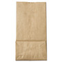 Ross & Wallace Paper Products Grocery Paper Bags, #2 Size, Extra-Heavy-Duty, 4.13" x 2.63" x 7.88", Natural, 250 Bags/Pack, 2 Packs/Bundle View Product Image