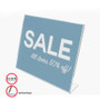 deflecto Classic Image Slanted Sign Holder, Landscaped, 11 x 8.5 Insert, Clear View Product Image
