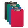 Mobile OPS Unbreakable Recycled Clipboard, 0.25" Clip Capacity, Holds 8.5 x 11 Sheets, Blue View Product Image