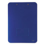 Mobile OPS Unbreakable Recycled Clipboard, 0.25" Clip Capacity, Holds 8.5 x 11 Sheets, Blue View Product Image
