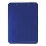 Mobile OPS Unbreakable Recycled Clipboard, 0.25" Clip Capacity, Holds 8.5 x 11 Sheets, Blue (BAU61623) View Product Image