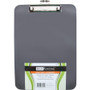 Mobile OPS Unbreakable Recycled Clipboard, 0.5" Clip Capacity, Holds 8.5 x 11 Sheets, Black (BAU61624) View Product Image