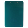 Mobile OPS Unbreakable Recycled Clipboard, 0.25" Clip Capacity, Holds 8.5 x 11 Sheets, Green (BAU61626) View Product Image