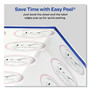 Avery Printable Self-Adhesive Permanent ID Labels w/Sure Feed, 0.75" dia, Clear, 400/PK View Product Image