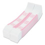 Pap-R Products Currency Straps, Pink, $250 in Dollar Bills, 1000 Bands/Pack (CTX400250) View Product Image