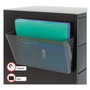 deflecto Magnetic DocuPocket Wall File, Letter Size, 13" x 4" x 7", Smoke (DEF73102) View Product Image