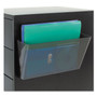 deflecto Magnetic DocuPocket Wall File, Letter Size, 13" x 4" x 7", Smoke View Product Image