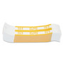 Pap-R Products Currency Straps, Yellow, $1,000 in $10 Bills, 1000 Bands/Pack (CTX401000) View Product Image
