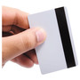 SICURIX Blank ID Card with Magnetic Strip, 2 1/8 x 3 3/8, White, 100/Pack View Product Image