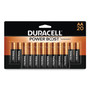 Duracell Power Boost CopperTop Alkaline AA Batteries, 20/Pack (DURMN1500B20Z) View Product Image