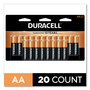 Duracell Power Boost CopperTop Alkaline AA Batteries, 20/Pack (DURMN1500B20Z) View Product Image