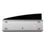 deflecto Interior Image Anti-Glare Sign Holder, Landscape, 8.5 x 2 Insert, Black/Silver View Product Image