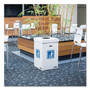 Waste And Recycling Bin, 50 Gal, White, 10/carton (FEL7320201) View Product Image