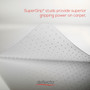 deflecto All Day Use Chair Mat - All Carpet Types, 45 x 53, Rectangle, Clear View Product Image