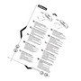 Fellowes Laminator Cleaning Sheets, 3 to 10 mil, 8.5" x 11", White, 10/Pack View Product Image