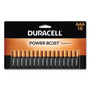 Duracell Power Boost CopperTop Alkaline AAA Batteries, 16/Pack (DURMN2400B16Z) View Product Image