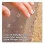 ES Robbins Natural Origins Chair Mat with Lip For Carpet, 45 x 53, Clear View Product Image