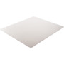 deflecto DuraMat Moderate Use Chair Mat, Low Pile Carpet, Flat, 46 x 60, Rectangle, Clear View Product Image