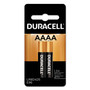 Duracell Specialty Alkaline AAAA Batteries, 1.5 V, 2/Pack (DURMX2500B2PK) View Product Image