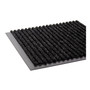 Crown Needle Rib Wipe and Scrape Mat, Polypropylene, 36 x 60, Charcoal View Product Image