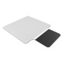 ES Robbins Sit or Stand Mat for Carpet or Hard Floors, 36 x 53 with Lip, Clear/Black View Product Image