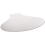 deflecto SuperMat Frequent Use Chair Mat, Medium Pile Carpet, 60 x 66, Workstation, Clear View Product Image