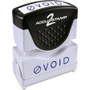 COSCO Shutter Stamp - Message Stamp - VOID - 0.50" Impression Width - 20000 Impression(s) - Blue Product Image 