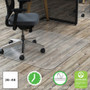deflecto All Day Use Chair Mat - Hard Floors, 36 x 48, Rectangular, Clear View Product Image