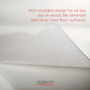 deflecto All Day Use Chair Mat - Hard Floors, 36 x 48, Rectangular, Clear View Product Image
