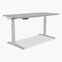 Fellowes Levado Laminate Table Top, 48" x 24", Gray View Product Image