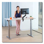 Fellowes Levado Laminate Table Top, 48" x 24", Gray View Product Image