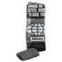 GMT Industrial-Quality Steel Wool Hand Pads, #00 Very Fine, Steel Gray, 16 Pads/Sleeve, 12/Sleeves/Carton (GMA117002) View Product Image