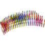 Crayola Classic Color Crayons in Flip-Top Pack with Sharpener, 96 Colors/Pack View Product Image