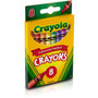 Crayola Classic Color Crayons, Peggable Retail Pack, Peggable Retail Pack, 8 Colors/Pack View Product Image