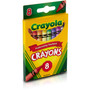 Crayola Classic Color Crayons, Peggable Retail Pack, Peggable Retail Pack, 8 Colors/Pack (CYO523008) View Product Image