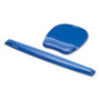 Fellowes Gel Crystals Keyboard Wrist Rest, 18.5 x 2.25, Blue (FEL91137) View Product Image