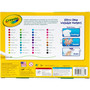 Crayola Ultra-Clean Washable Markers, Fine Bullet Tip, Assorted Colors, 40/Set View Product Image
